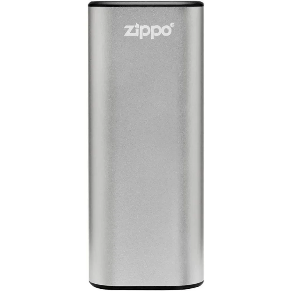 Zippo Silver HeatBank 6 Rechargeable Hand Warmer & Power Bank